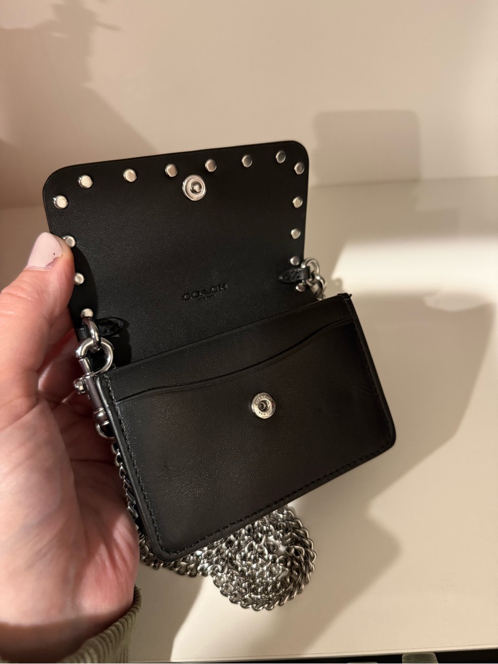 Coach Rivet Card Case - Picture 3 of 3